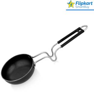 Flipkart SmartBuy Superior Quality Heavy Base Iron Tadka Pan [12 cm] 2 - Long Handle Tadka Pan 12 cm diameter 0.5 L capacity
