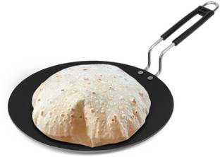 SILVOSWAN Chapati Tawa - Iron Roti Tawa 10-inch 7 Tawa 25 cm diameter
