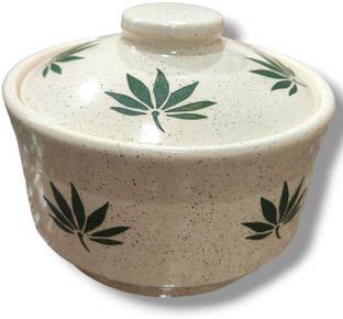 Your Local Store Donga Handi with lid Biryani Bowl Curd Setter Sauce Pot Server for Dal Curry Handi 1 L with Lid