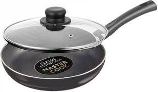 Classic Essentials Cook Master Non-Stick Cookware Fry Pan 24 cm diameter with Lid 1.8 L capacity