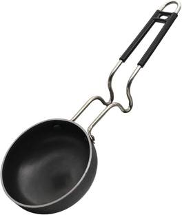 ERcial Store Mini Iron Tadka/Fry Pan for Cooking Tadka Pan 11 cm diameter 0.5 L capacity