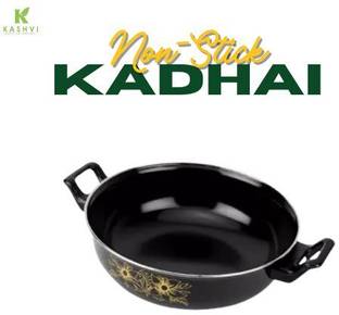 Kashvi Best Big Kadhai Induction Base Kadhai 26 cm diameter 3.5 L capacity