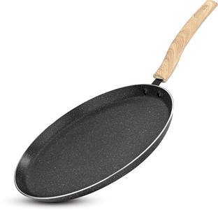 BERGNER Earth Black Non-Stick Induction Bottom Tawa 28 cm diameter