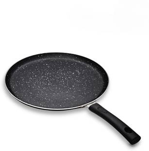 BartanJi Dosa Tawa with 3 layer Greblon coating Tawa 24 cm diameter