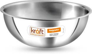 Kraft Futuretec Triply Extra Deep BPA and PFOA Free Kadhai Tasla 3.3 L capacity 24 cm diameter