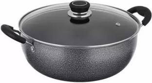 bluline Kadhai 24 cm diameter with Lid 2.5 L capacity