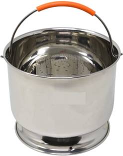 PRV Stainless Steel Starch Remover Container for Prestige 3L Cooker, Pot 16 cm diameter 2 L capacity