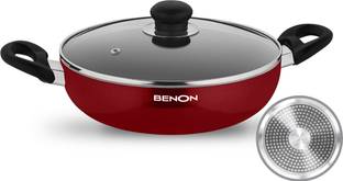 Benon Induction Base 24 cm ढक्कन के साथ