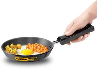 Hawkins Futura 17cm Frying Pan, Black (AF17) Fry Pan 17 cm diameter 0.6 L capacity