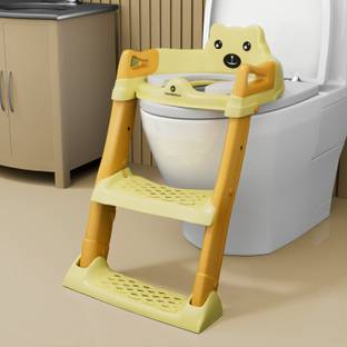 StarAndDaisy Baby Potty Training Toilet Seat, Anti-Slip Potty Training Seat With Ladder Potty Seat