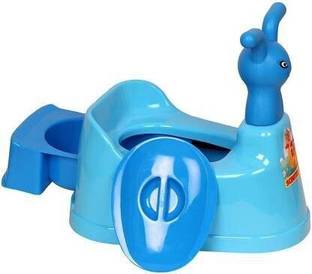 KORBOX Potty Toilet Trainer Seat/Chair with Lid and High Back Support for Toddler Boys Girls (Age 7 Months to 3 Years) ( Potty Seat