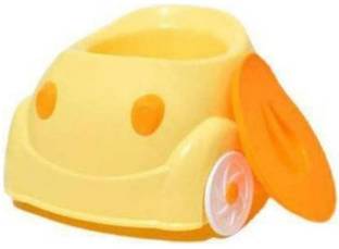 Peapod Toilet Trainer Baby Potty Seat with Handle and Back Support for Western Toilet Potty Seat