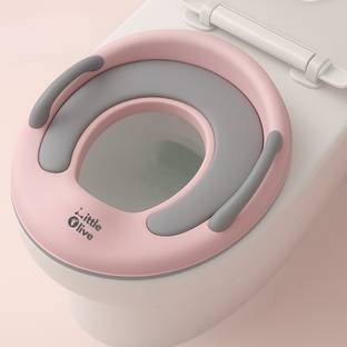 Little Olive Baby Potty Seat with Backrest & Splash Guard | Toilet Trainer for Kids 2/2 Potty Seat