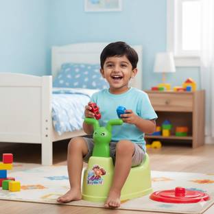 Maxwell oilet Trainer Seat/Chair with Lid and High Back Support for Toddler Boys Girls Potty Seat