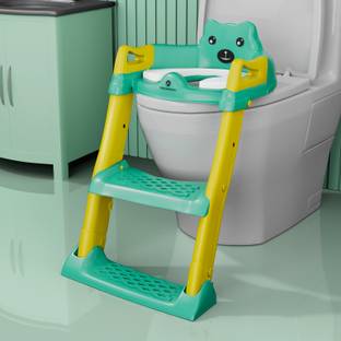 StarAndDaisy Baby Potty Training Toilet Seat, Anti-Slip Potty Training Seat With Ladder Potty Seat