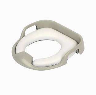 Premsakhi Potty Seat With Handle| Portable| Soft Cushion| Kids & Toddlers| (grey) Potty Seat