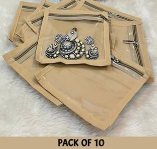 VYORA Jewellery Organizer Pouches Pack of 10 Cosmetic Organizer Makeup Pouches Pouch