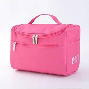 Kestilla Portable Hanging Toiletry Bag For Women & Men Kit with Hanging Hook Travel Toiletry Cosmetic Bag