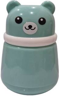 CHILD CHIC After Bath PuffBox,Fine Powder Convenient Portable Cartoon Bear Powder Puff Case