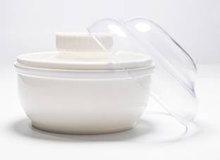 nvisan Powder Puff with Box and Container for New Born Baby and Kids