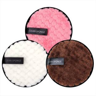 WEEPER Reusable Multi-functional Makeup Removal Facial Cleansing Pads(Pack Of 3)