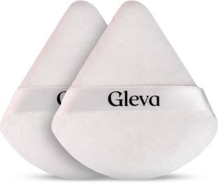 Gleva Powder Puff Soft Face Makeup Sponge, Foundation Blending, Beauty Blender Set