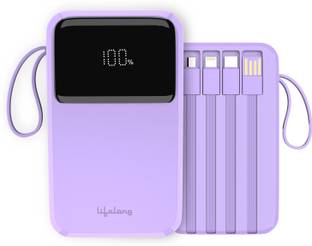 Lifelong 10000 mAh 22.5 W Wireless Compact Pocket Size Power Bank