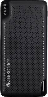 ZEBRONICS 10000 mAh 10 W Slim Power Bank