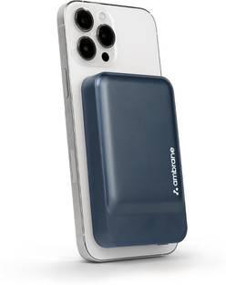 Ambrane 10000 mAh 22 W Wireless With MagSafe Power Bank