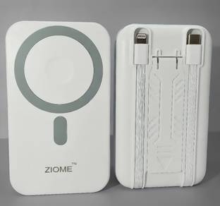 ZIOME 15000 mAh 28.6 W Wired & Wireless With MagSafe Compact Pocket Size Power Bank