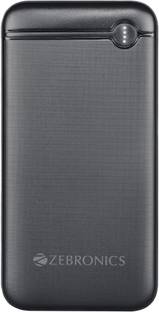ZEBRONICS 10000 mAh 20 W Slim Power Bank