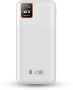 Unix 10000 mAh 30 W Mini Pocket Size Power Bank