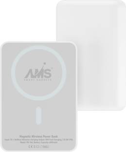 AMS 6000 mAh 22.5 W Wired & Wireless Compact Pocket Size Power Bank