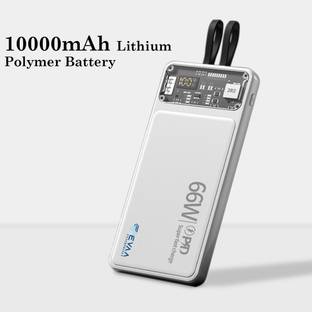 EVAAENTERPRISES 10000 mAh 66 W With MagSafe Slim Pocket Size Power Bank