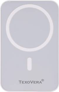 TEXOVERA 10000 mAh 22.5 W Wireless With MagSafe Mini Pocket Size Power Bank