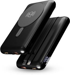 Mobilla 10000 mAh 22.5 W Wired & Wireless With MagSafe Compact Pocket Size Power Bank