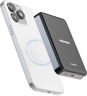 Dubstep 10000 mAh 20 W Wired & Wireless With MagSafe Compact Pocket Size Power Bank