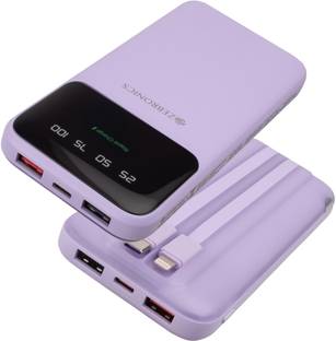 ZEBRONICS 10000 mAh 20 W Slim Power Bank