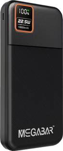 MEGABAR 10000 mAh 22.5 W Compact Pocket Size Power Bank