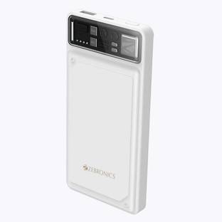 ZEBRONICS 10000 mAh 2 W Wired & Wireless Slim Power Bank