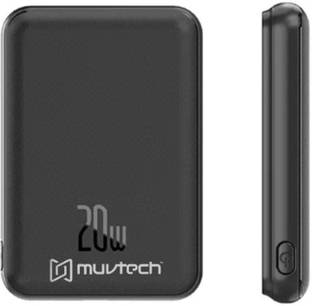 MuvTech 5000 mAh 20 W Wired & Wireless With MagSafe Compact Pocket Size Power Bank