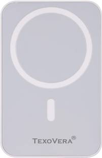 TEXOVERA 10000 mAh 25 W Wireless With MagSafe Mini Pocket Size Power Bank