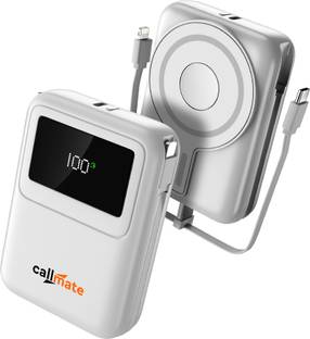 Callmate 10000 mAh 23 W Wireless With MagSafe Compact Pocket Size Power Bank