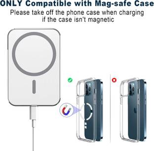 sykz 10000 mAh 20 W Wireless With MagSafe Compact Pocket Size Power Bank