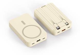 FAHIG 10000 mAh 15 W Wired & Wireless With MagSafe Mini Pocket Size Power Bank