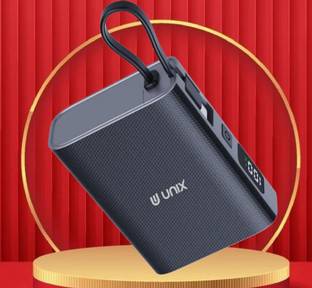 Unix 10000 mAh 50 W Ultra Compact Pocket Size Power Bank
