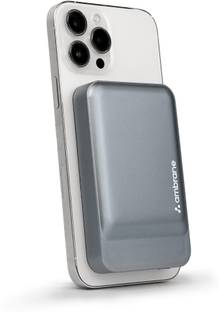 Ambrane 10000 mAh 22 W Wireless With MagSafe Power Bank