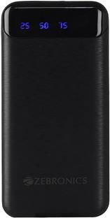 ZEBRONICS 10000 mAh 10 W Pocket Size Power Bank