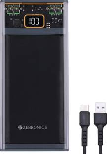 ZEBRONICS 10000 mAh 22.5 W Power Bank
