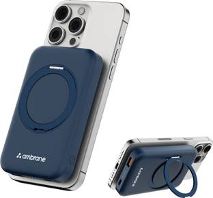 Ambrane 10000 mAh 22.5 W With MagSafe Power Bank
